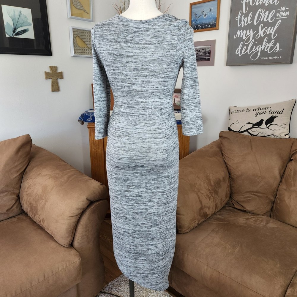 Alya Gray Space Dye Dress - Picture 2 of 2